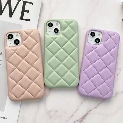 For iPhone 16 Pro Luxury Leather Phone Case