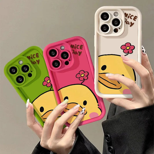 Cartoon Duck Phone Case