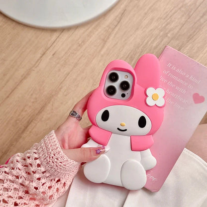 3D Kawaii Cute Cartoon Japan Sanrio Melody Phone Case