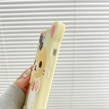 Cute Cat Bear Phone Case
