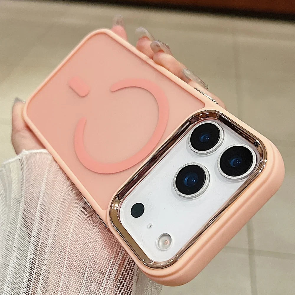 Ultra Thin For Magsafe Wireless Charge Clear Phone Case For iPhone