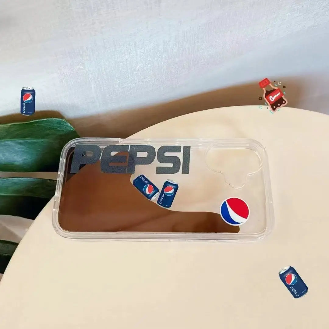 Pepsi Cola slider sand flow phone case