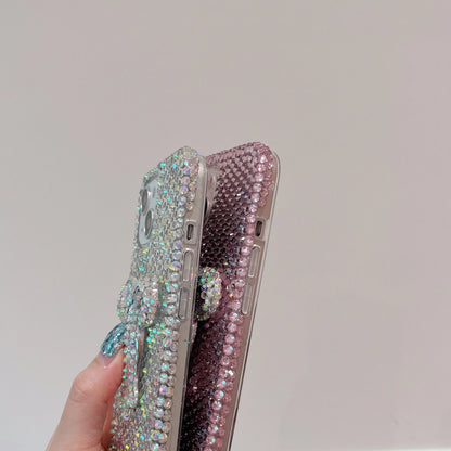 Luxury Full Diamond Bow Sparkling Cute Phone Case