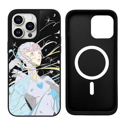 MagSafe Mirror Surface Anime Girl Case Phone Case