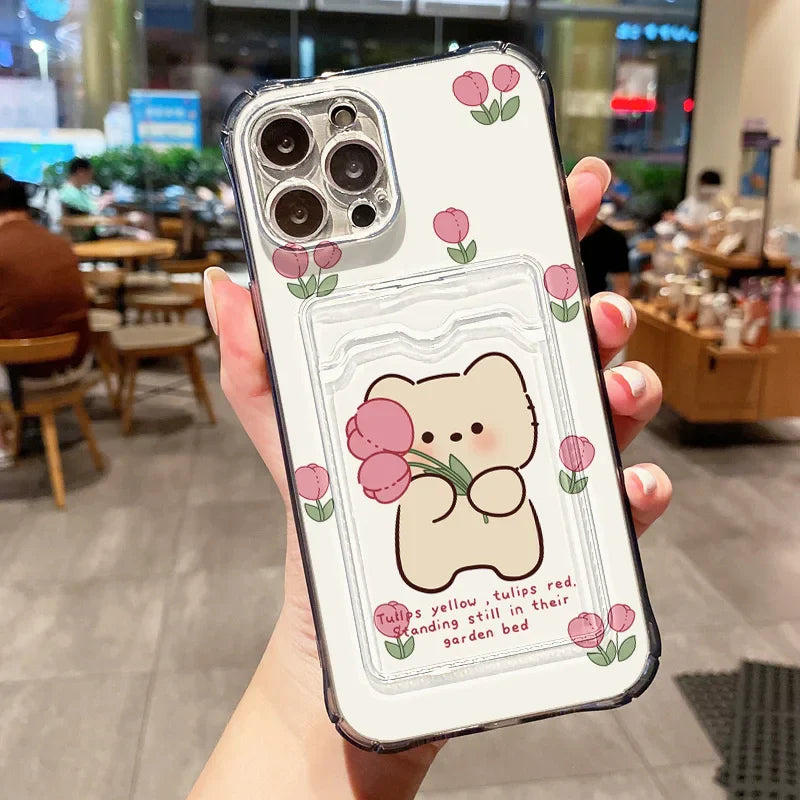 Soft Card Bag Phone Case