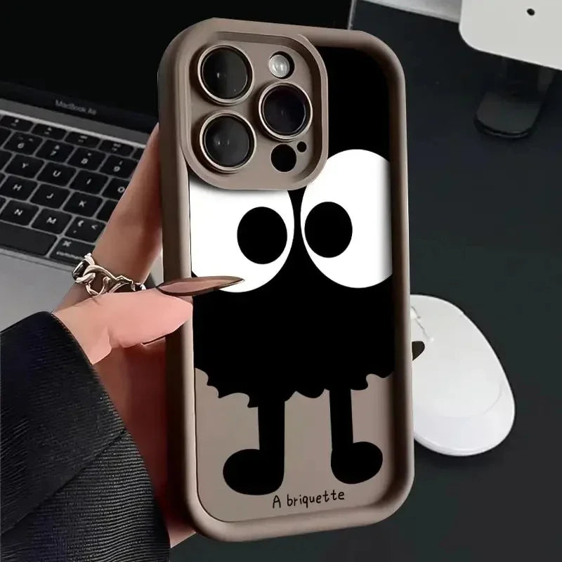 Big Eye Eggette Soft Silicone Phone Case