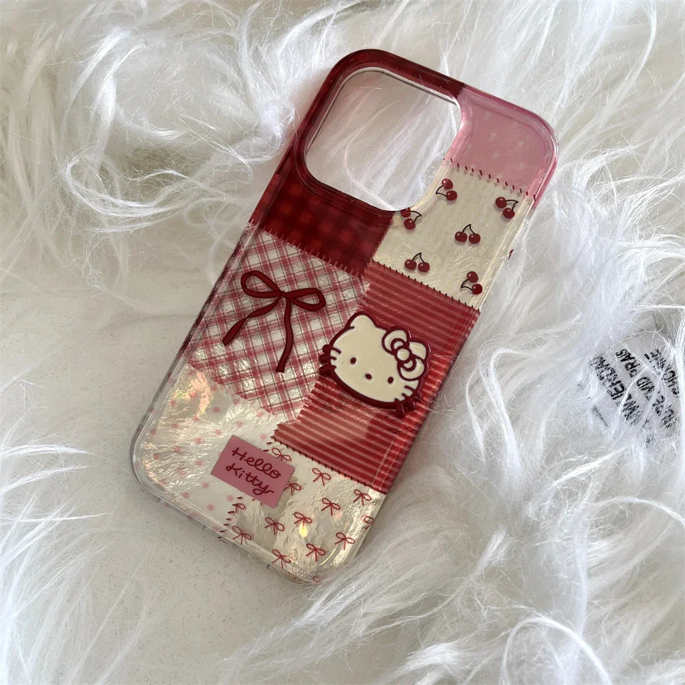 Creative Pattern Cartoon Hello Kitty Phone Case