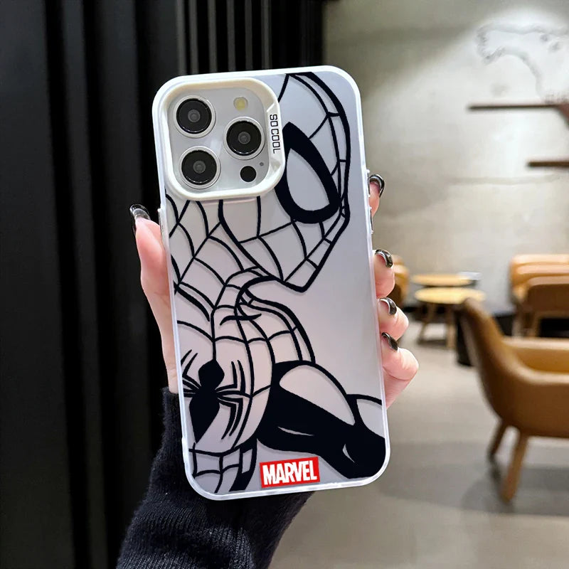 Spider-Man Iron Man Phone Case For iPhone