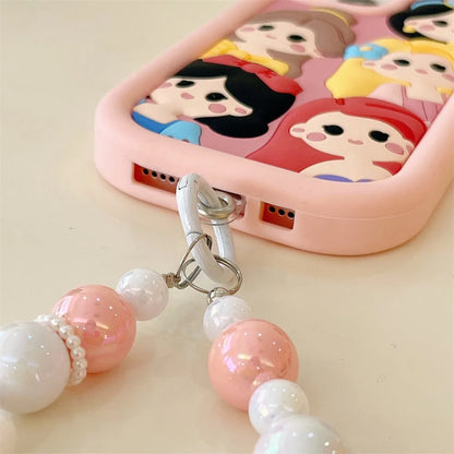 3D Stereoscopic Disney Jasmine The Princesses Phone Case