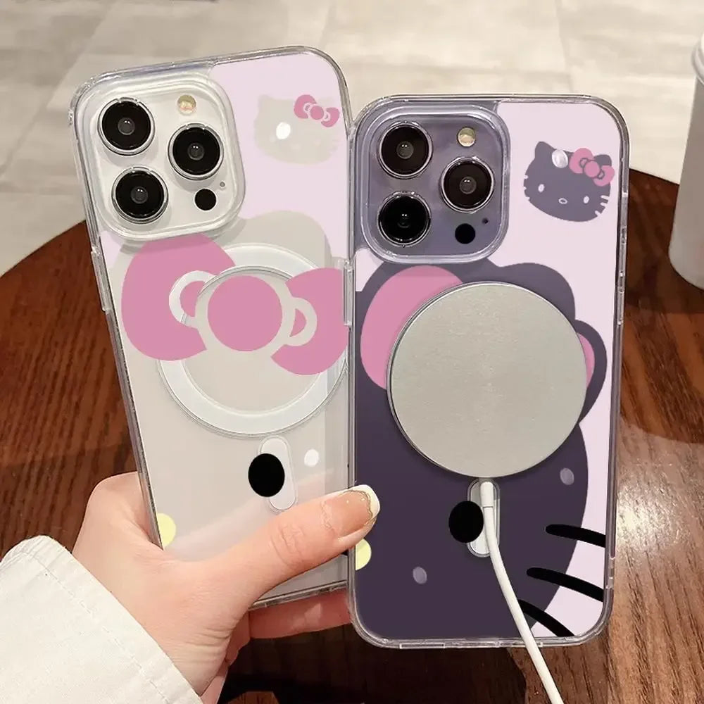 Kitty Cat Phone Case Fall Prevention iPhone