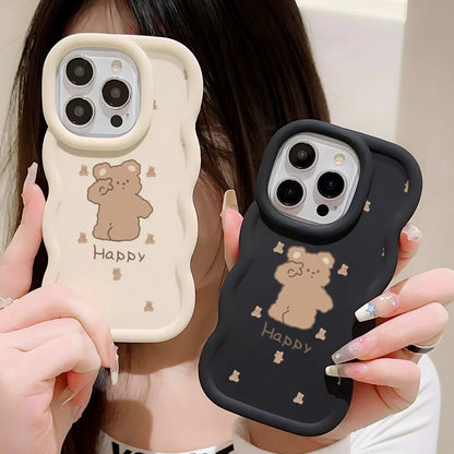 Cute Cartoon Bear Phone Case