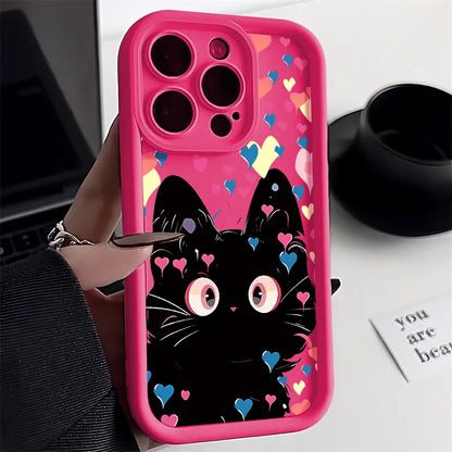 Cute Cartoon Cat Phone Case