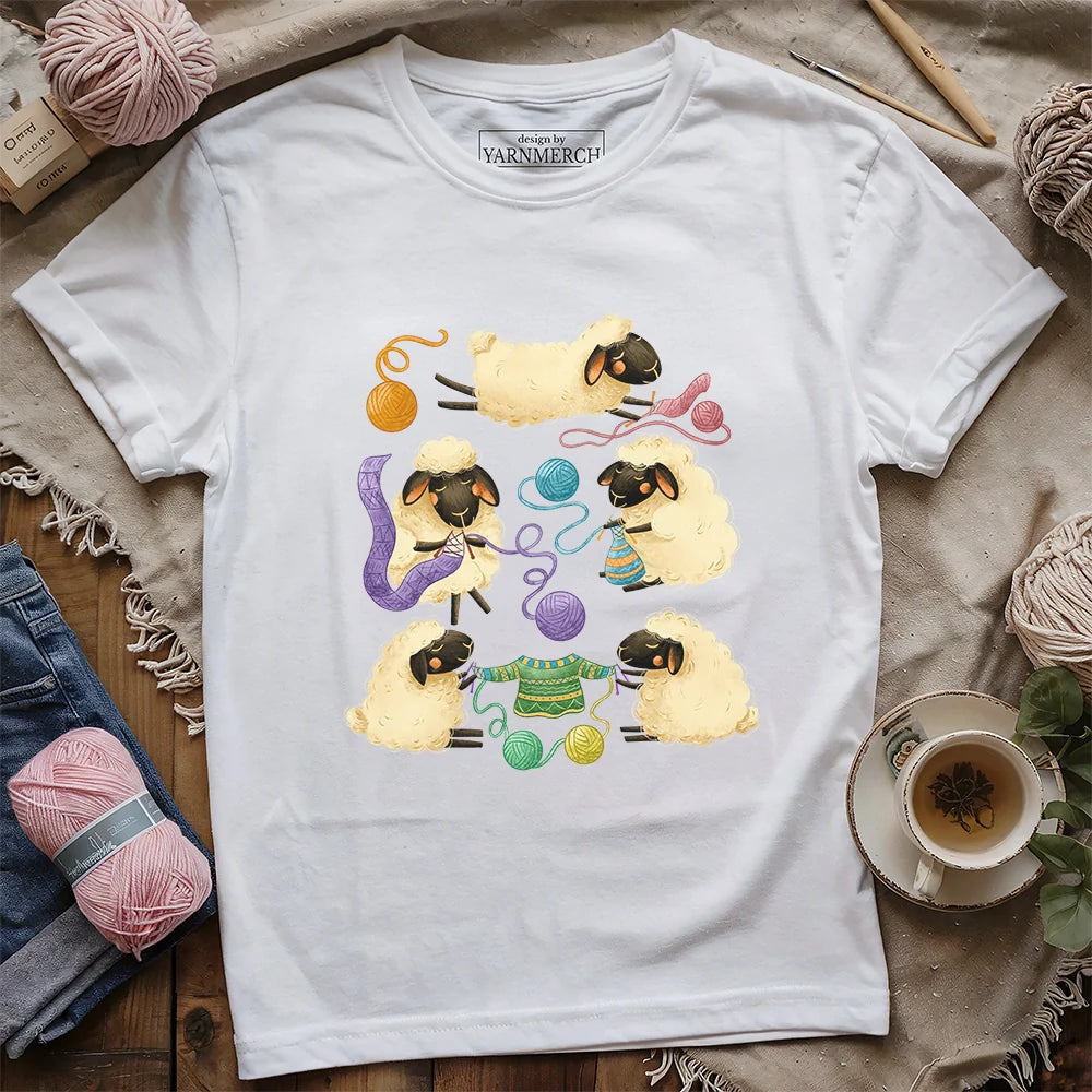 Sheep Knitter T-shirt