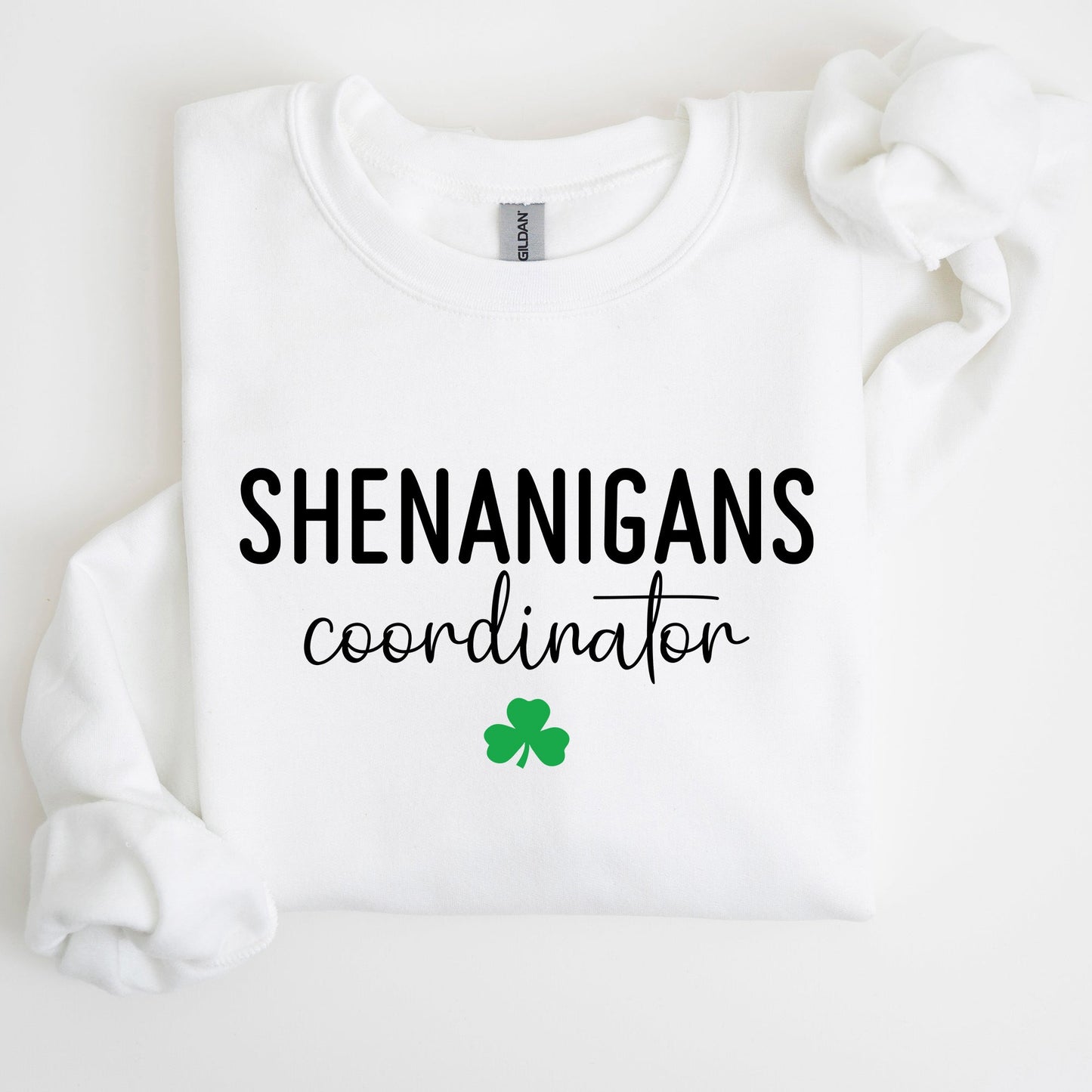Shenanigans Coordinator, Funny, St Patrick's Day Sweatshirt