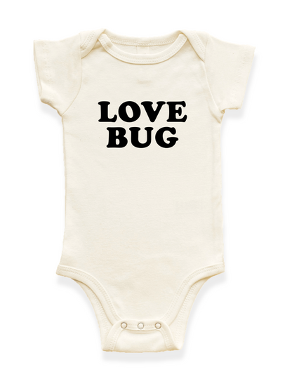 Love Bug Organic Baby Bodysuit