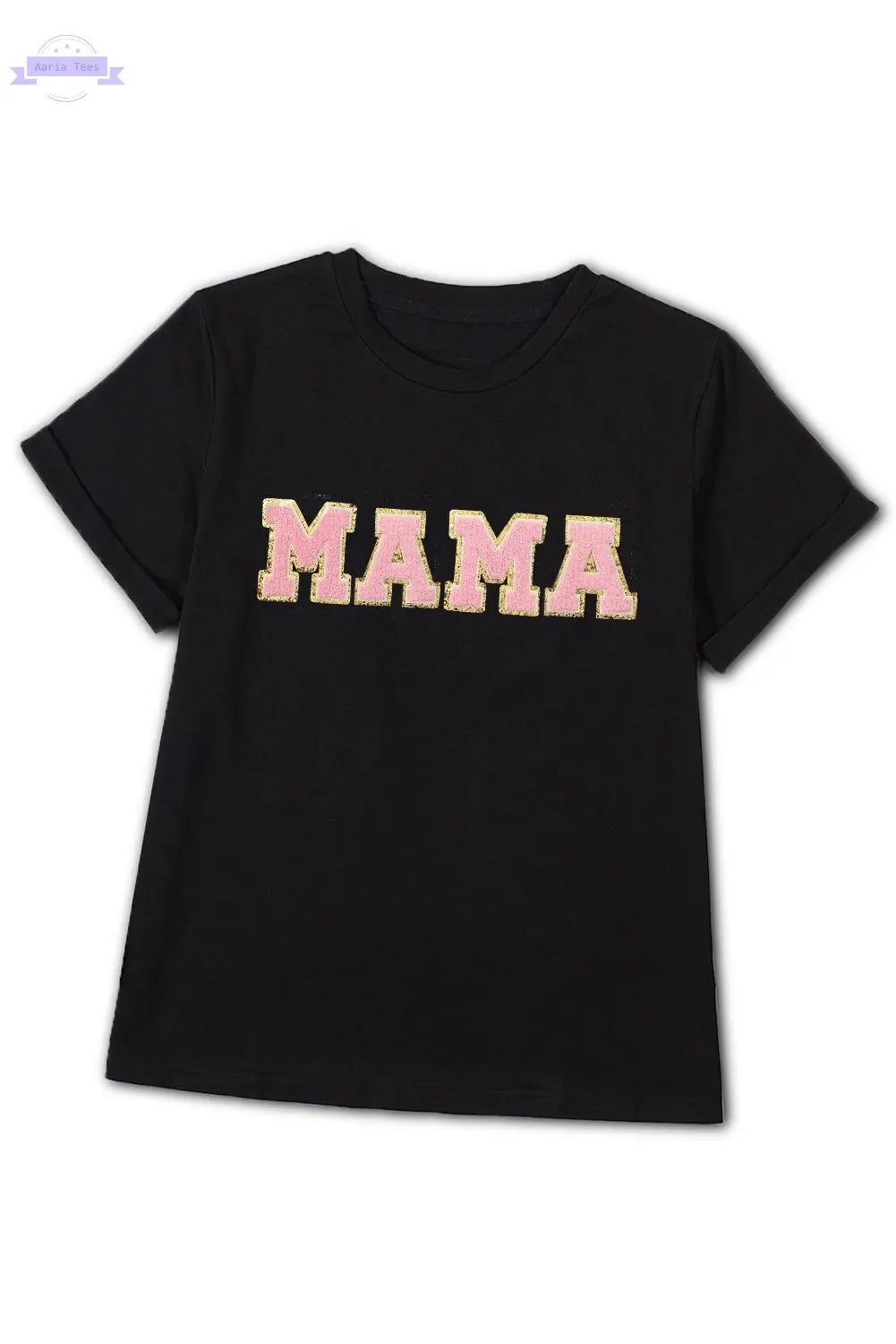Sierra MAMA Chenille Graphic Tee Threaded Pear Aaria Tees