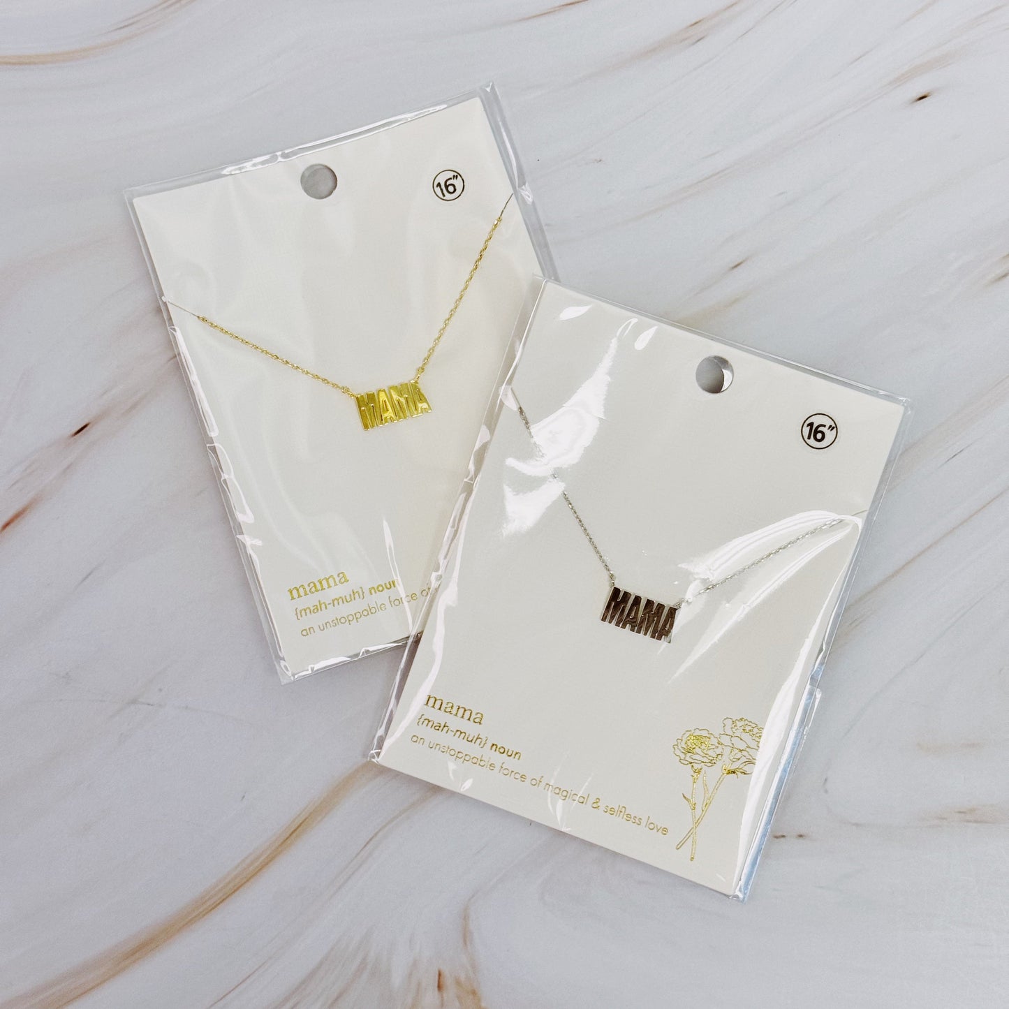 Simply Mama Pendant Necklace - Aaria Tees