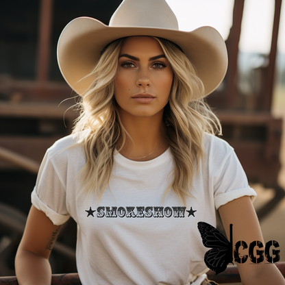 Smokeshow Graphic Tee Shirt for Country Girls- Bourbon Cowgirl - Aaria Tees
