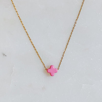 So Very Blessed Cross Necklace - Aaria Tees