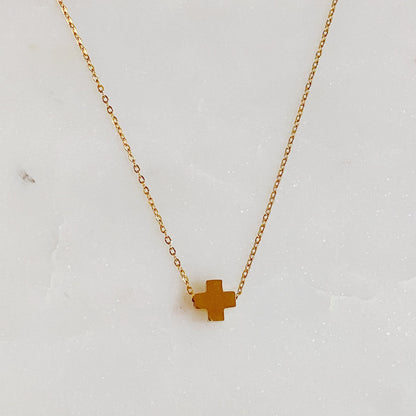 So Very Blessed Cross Necklace - Aaria Tees