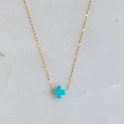 So Very Blessed Cross Necklace - Aaria Tees