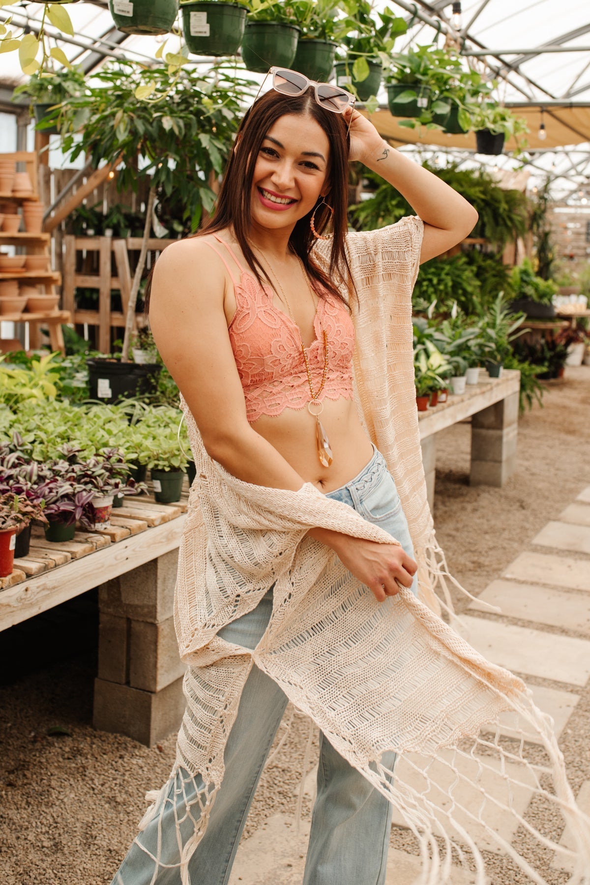 So This is Love Bralette in Coral Haze (Online Exclusive)