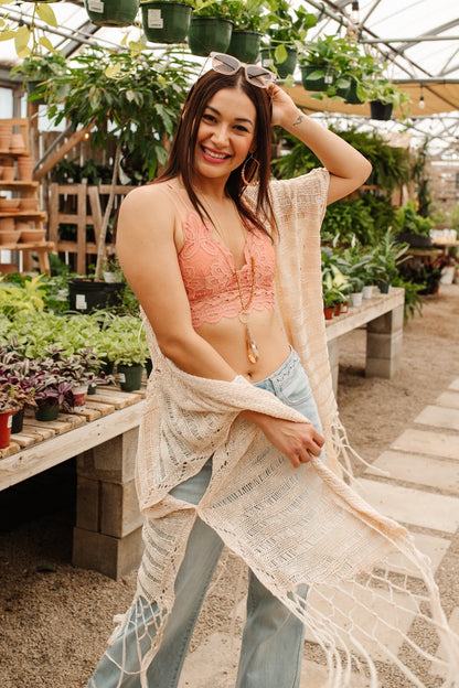 So This is Love Bralette in Coral Haze (Online Exclusive)