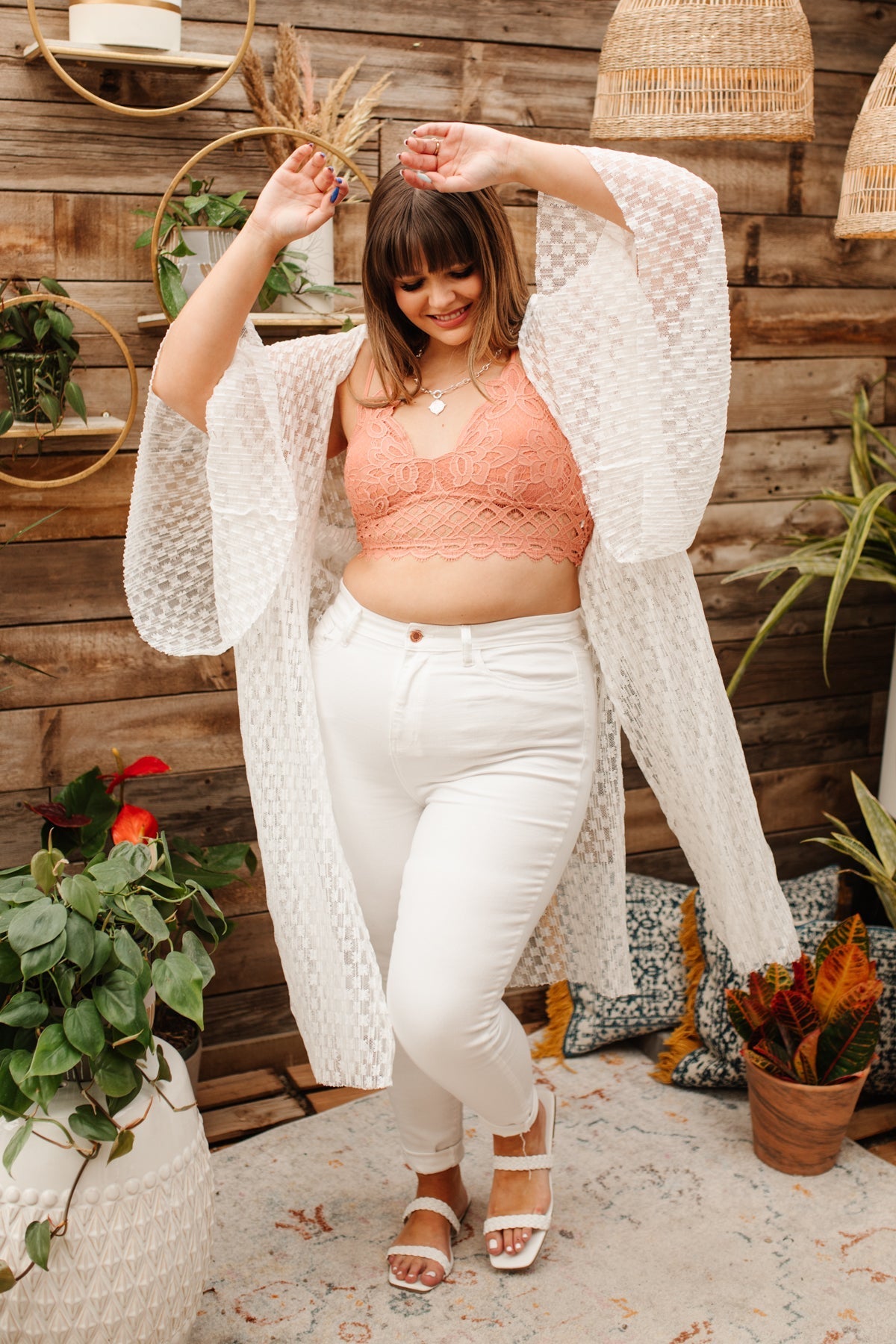 So This is Love Bralette in Coral Haze (Online Exclusive)