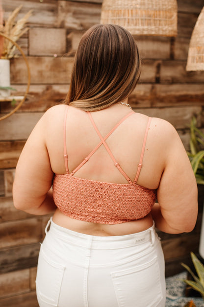 So This is Love Bralette in Coral Haze (Online Exclusive)
