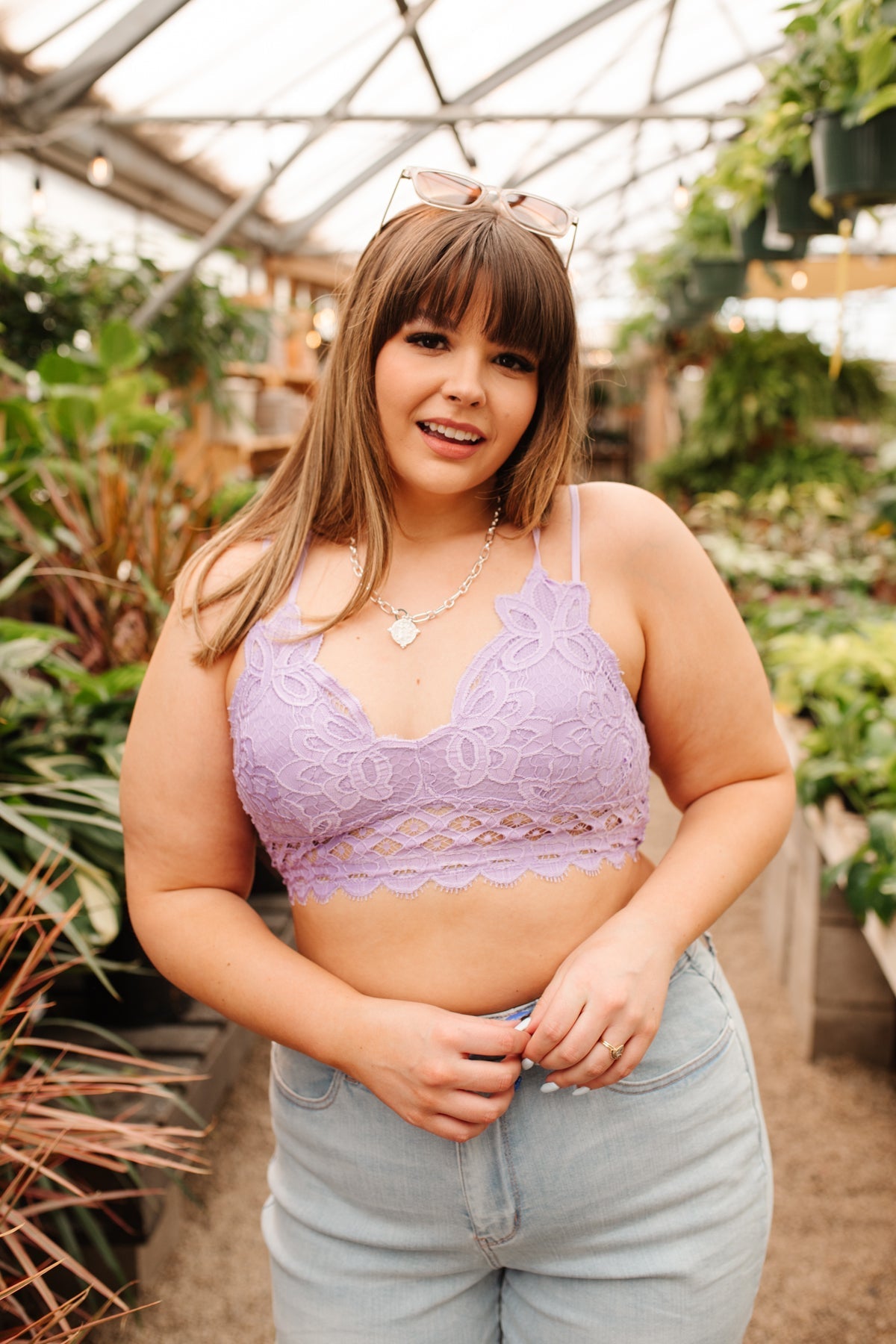So This is Love Bralette in Lavender (Online Exclusive)