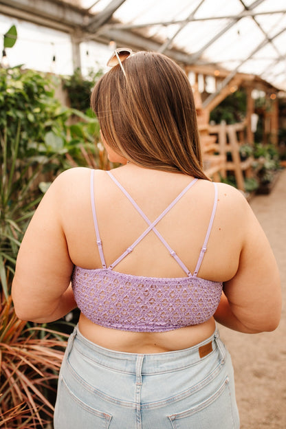 So This is Love Bralette in Lavender (Online Exclusive)