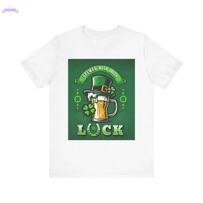 St Patricks Day Jersey Short Sleeve Tee Printify