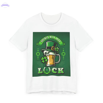 St Patricks Day Jersey Short Sleeve Tee Printify