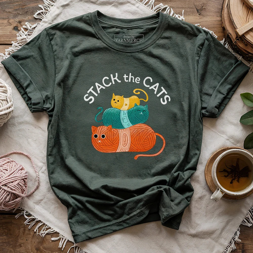 Stack The Cats T-shirt