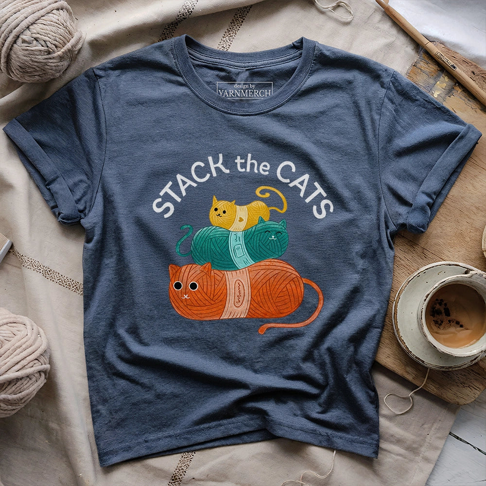 Stack The Cats T-shirt