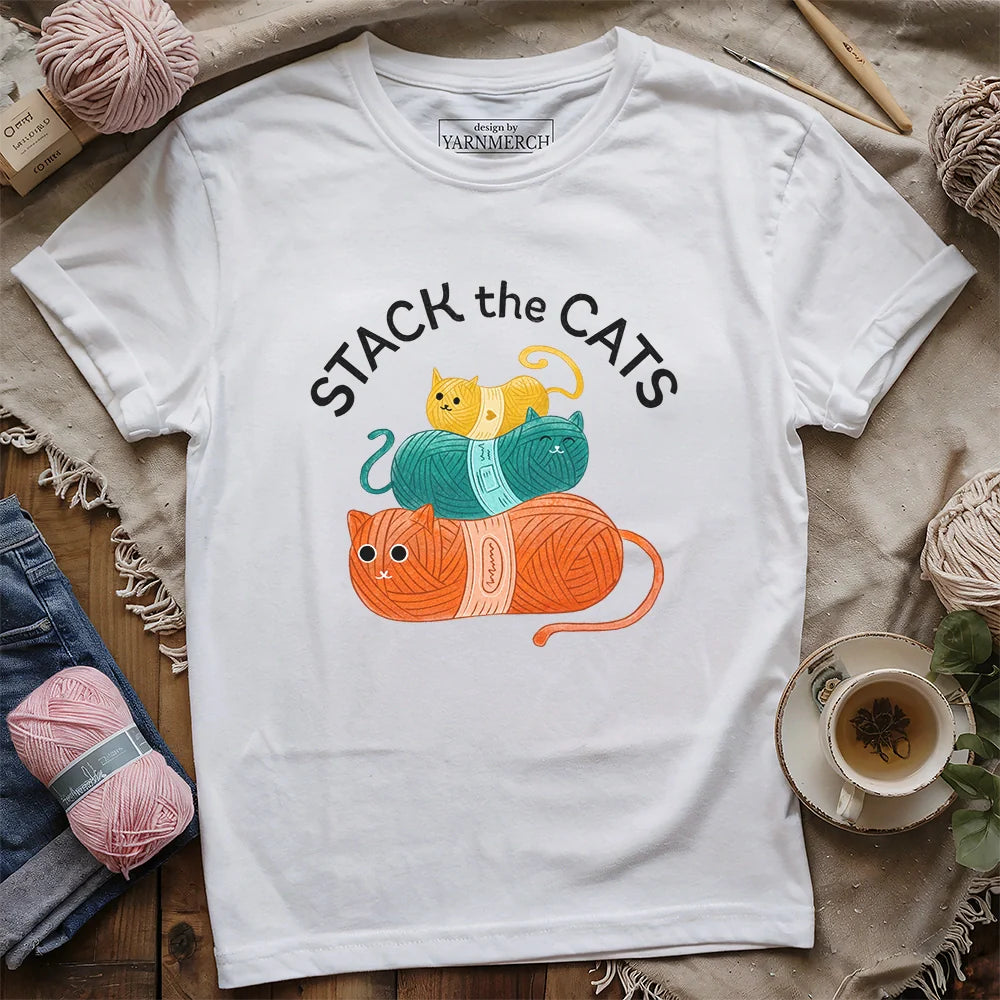 Stack The Cats T-shirt