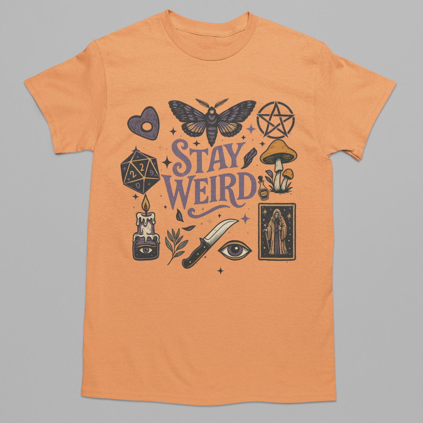 Stay Weird Magic Graphic Tee
