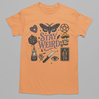 Stay Weird Magic Graphic Tee