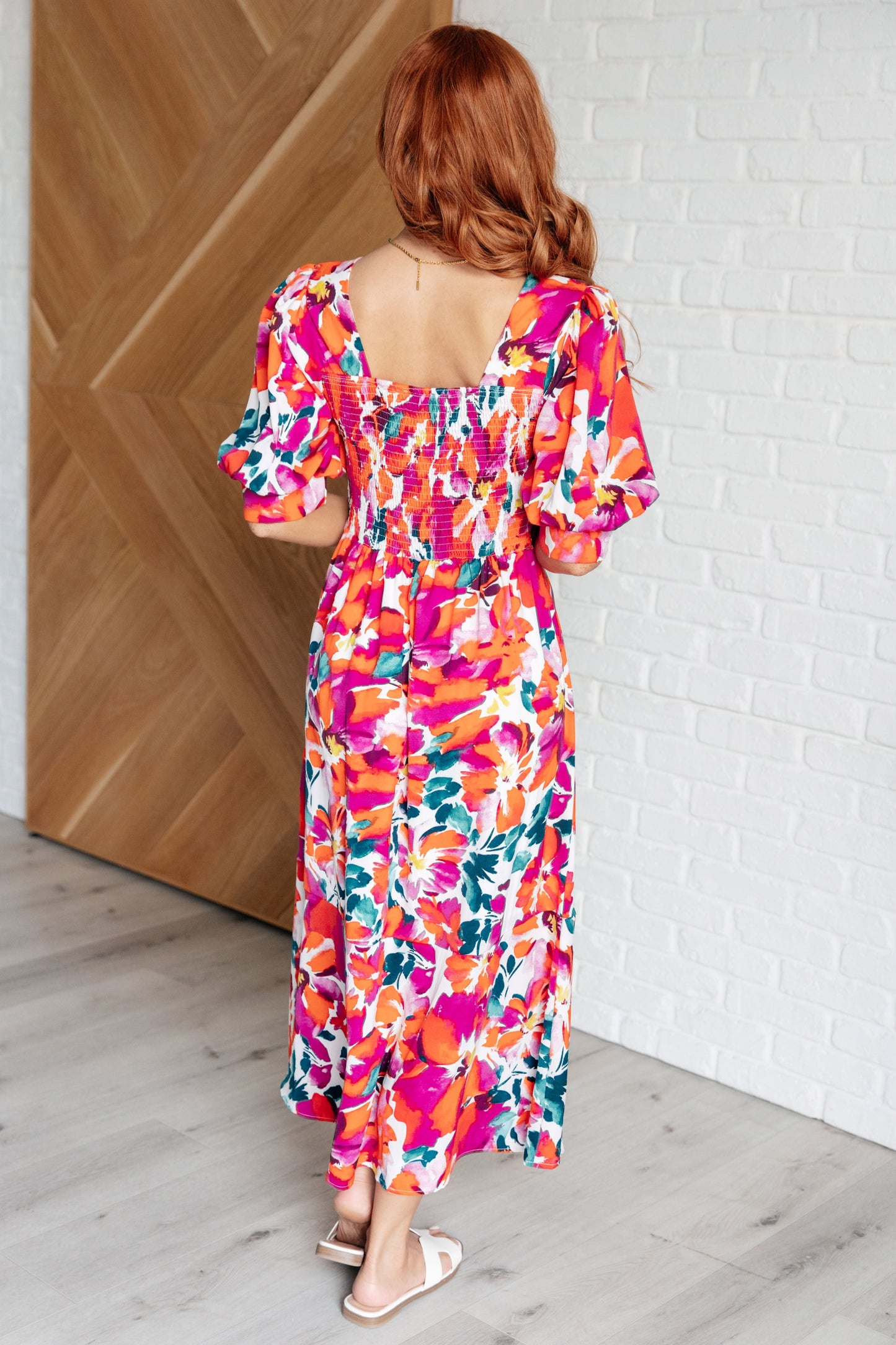 Stroll in the Park Floral Dress (Online Exclusive)