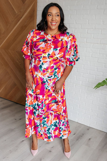 Stroll in the Park Floral Dress (Online Exclusive)