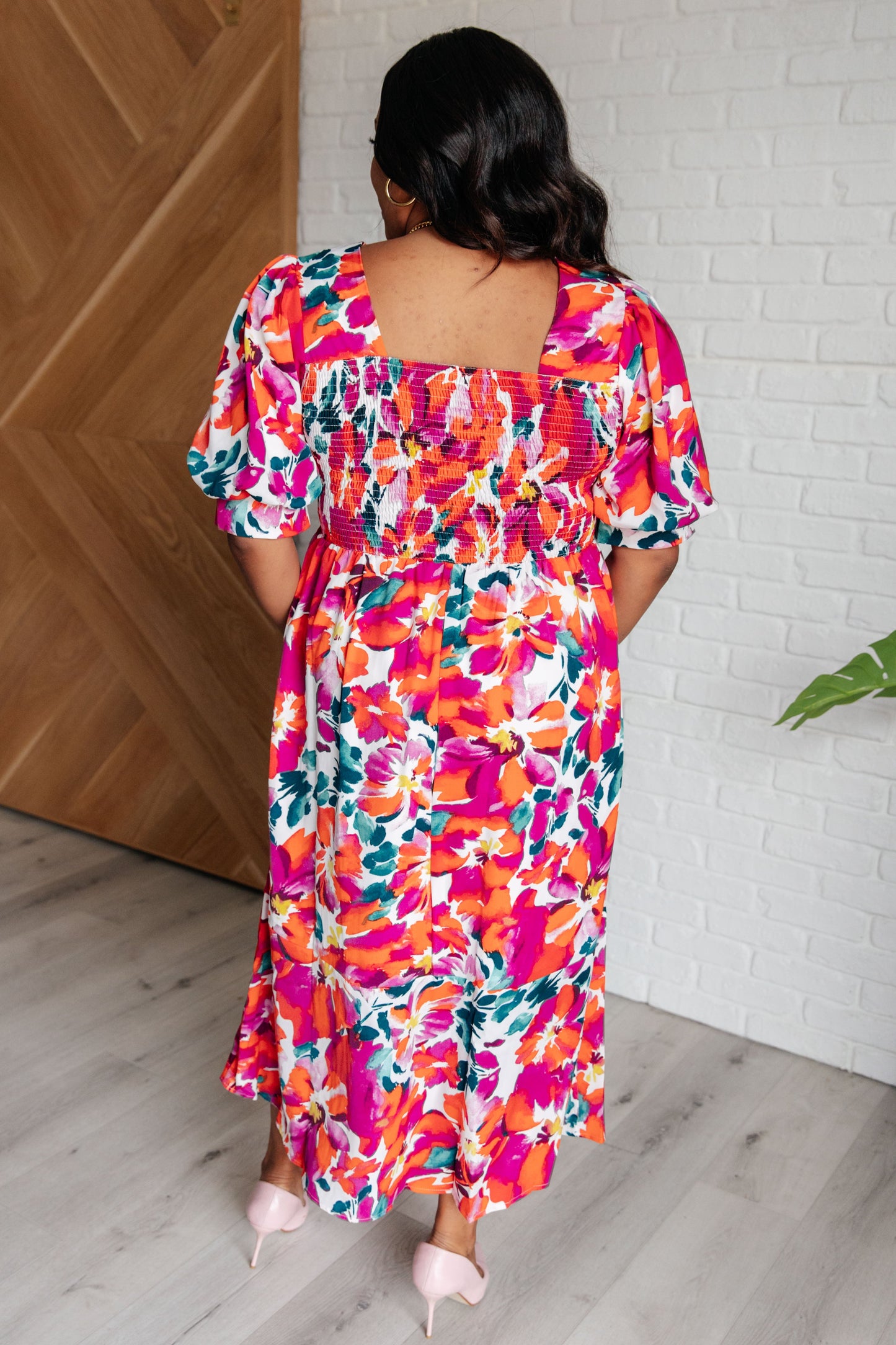Stroll in the Park Floral Dress (Online Exclusive)