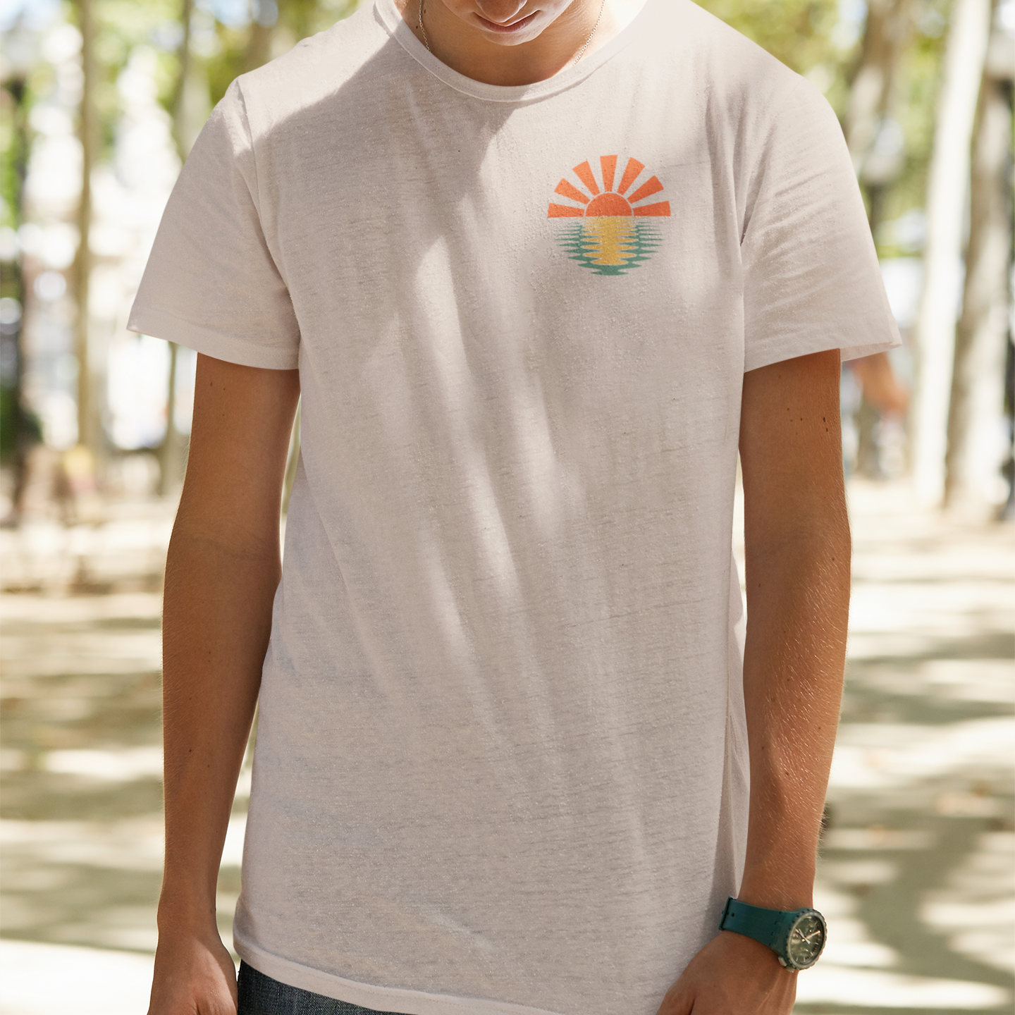 Golden Hour Glow Graphic Tee