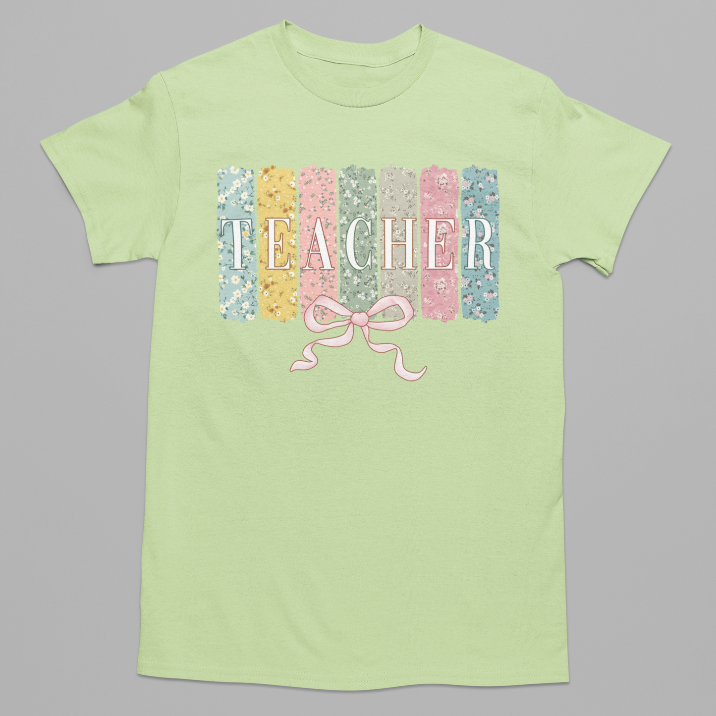 Floral Faculty Graphic Tee