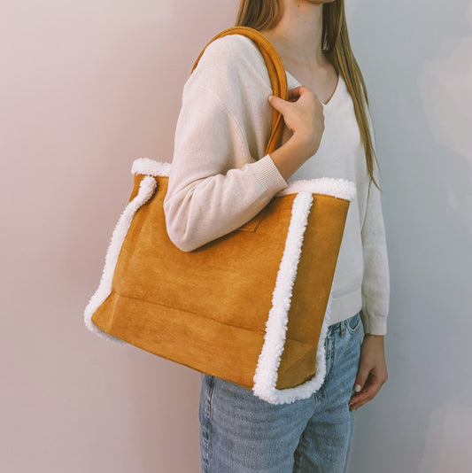 Teddy Cozy The Tote Shoulder Bag - Aaria Tees