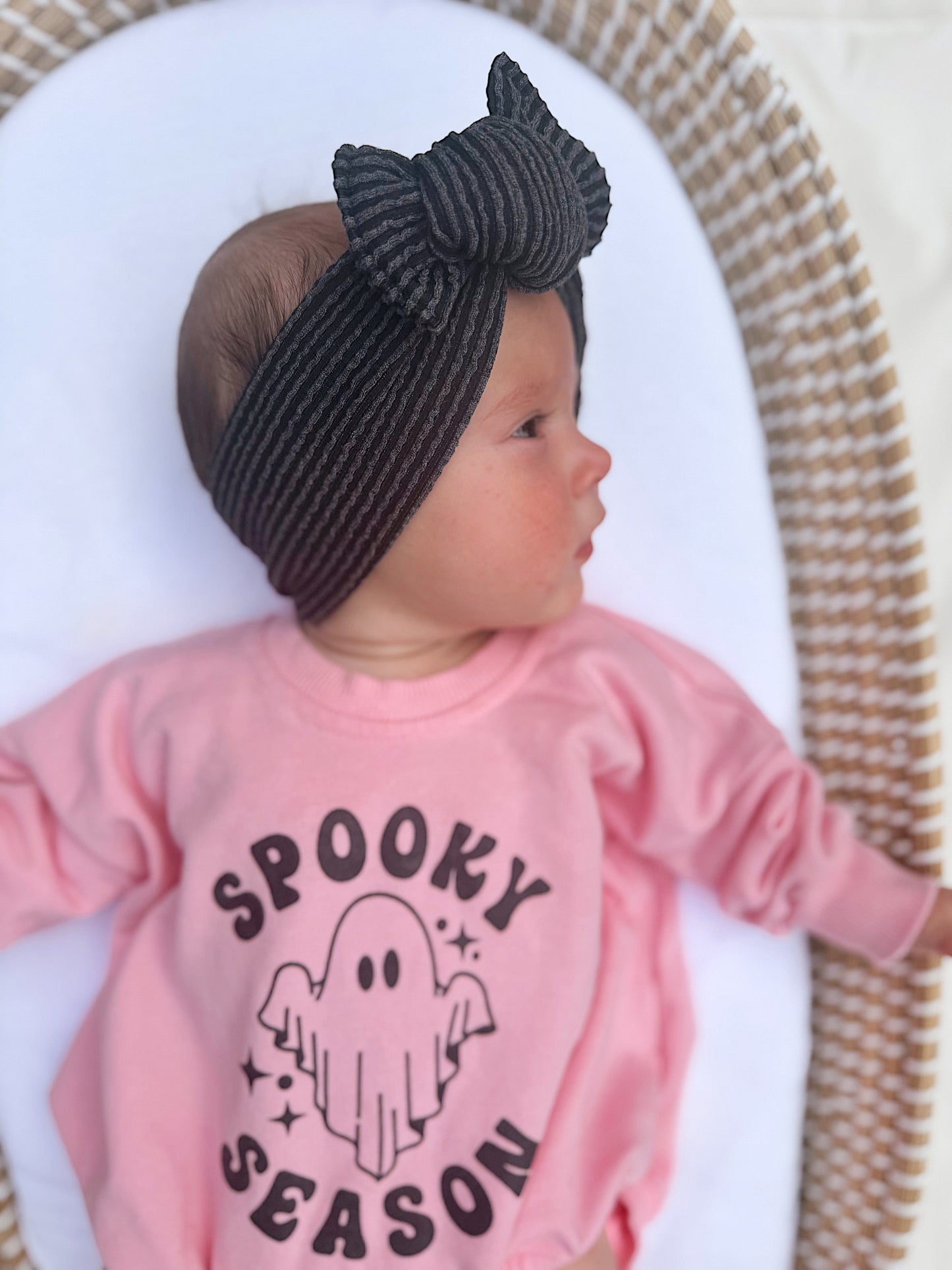 Spooky Season Sweatshirt Romper