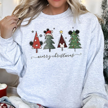 Theme Park Christmas, Mouse Ears Sweatshirt