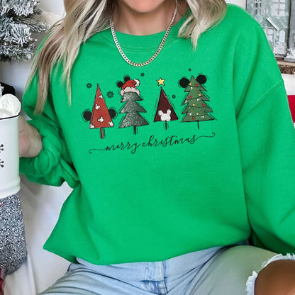 Theme Park Christmas, Mouse Ears Sweatshirt
