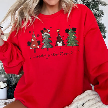 Theme Park Christmas, Mouse Ears Sweatshirt
