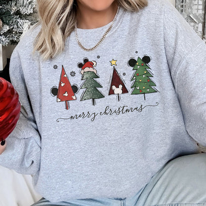 Theme Park Christmas, Mouse Ears Sweatshirt