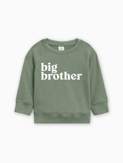 Big Bother Organic Cotton Pullover (Serif)